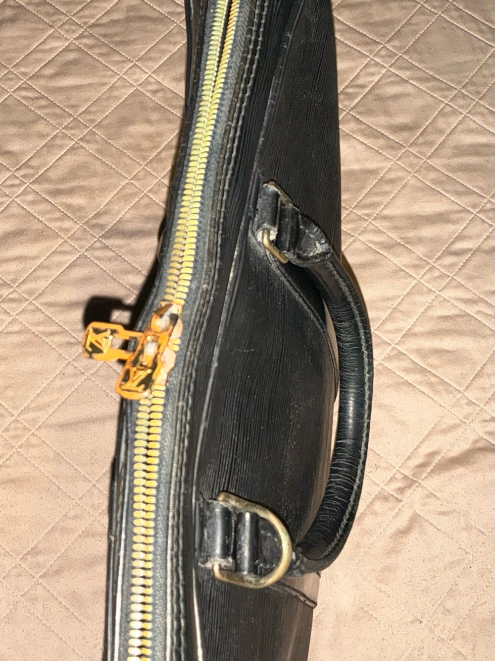 Louis Vuitton Porte-Documents Briefcase – Black Epi Leather | Vintage 👀 - Picture 13 of 15